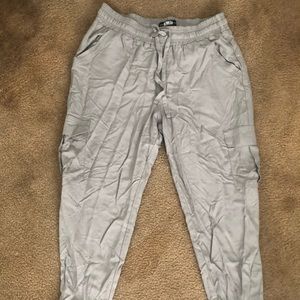 Grey joggers